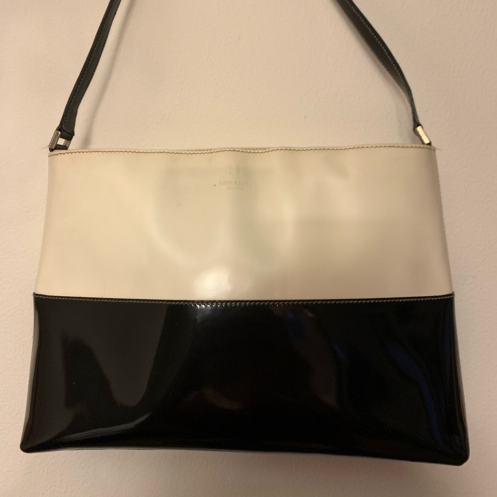 Vintage Kate Spade | Black/White Shoulder Bag